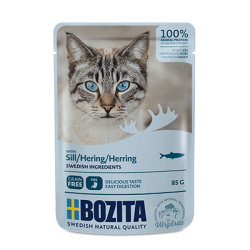 BOZITA KAWAŁKI W SOSIE ZE ŚLEDZIEM SASZETKA 85G